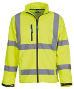 Yoko Hi-vis Softshell Jacket (HVK09) – Custom Embroidered & Printed Softshell Jackets