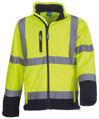 Yoko Hi-vis Softshell Jacket (HVK09) – Custom Embroidered & Printed Softshell Jackets