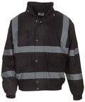 Yoko Hi-vis Classic Bomber Jacket (HVP211) – Custom Embroidered & Printed Jackets