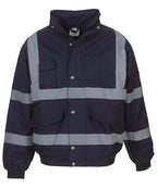 Yoko Hi-vis Classic Bomber Jacket (HVP211) – Custom Embroidered & Printed Jackets