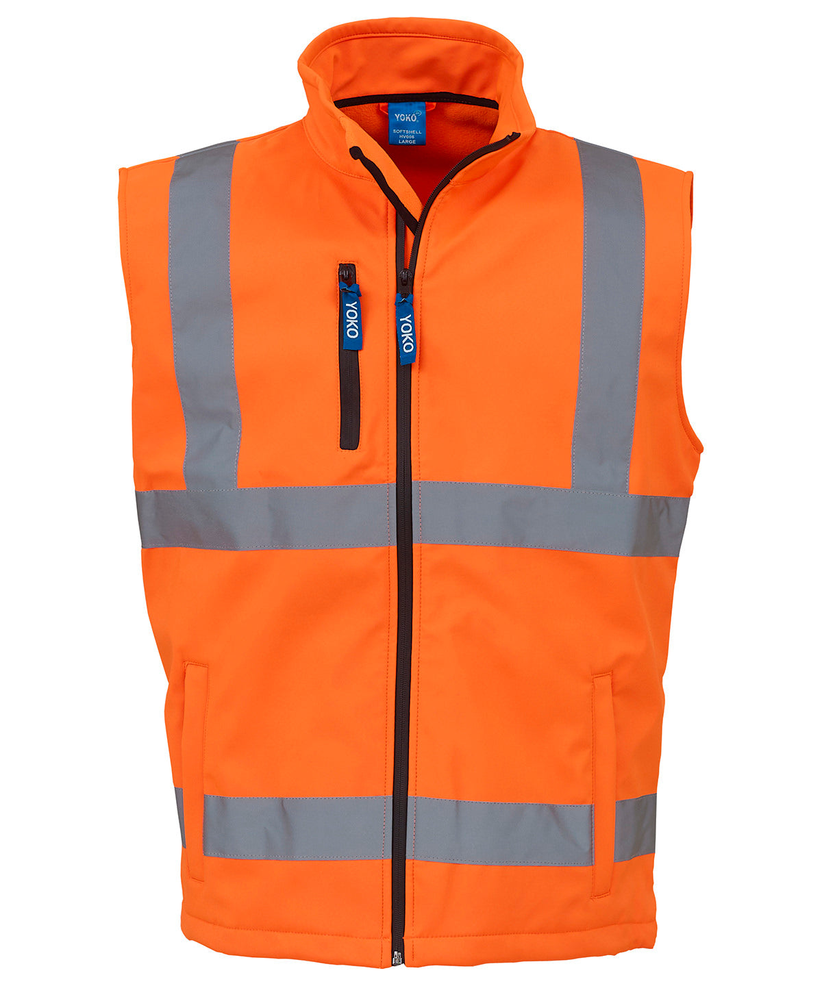 Yoko Hi-vis Softshell Gilet (HV006) – Custom Embroidered & Printed Gilets