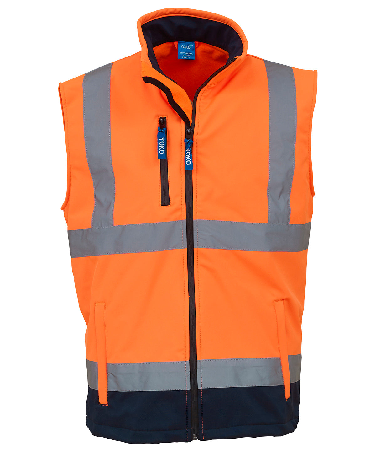 Yoko Hi-vis Softshell Gilet (HV006) – Custom Embroidered & Printed Gilets