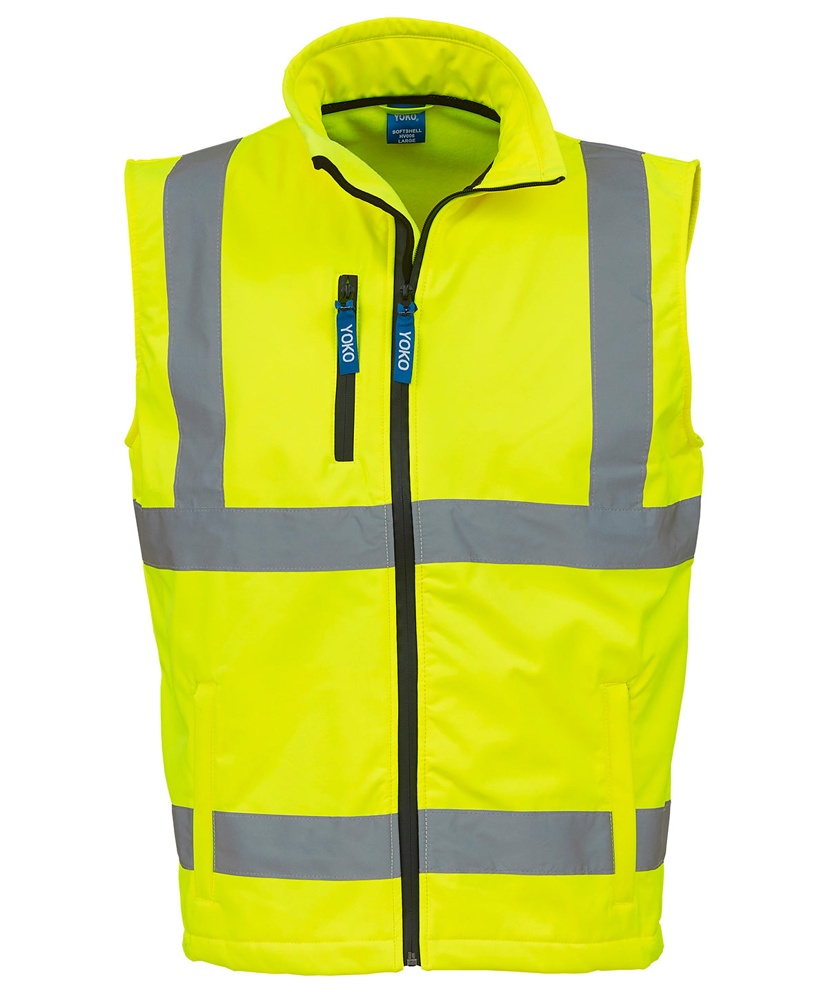 Yoko Hi-vis Softshell Gilet (HV006) – Custom Embroidered & Printed Gilets