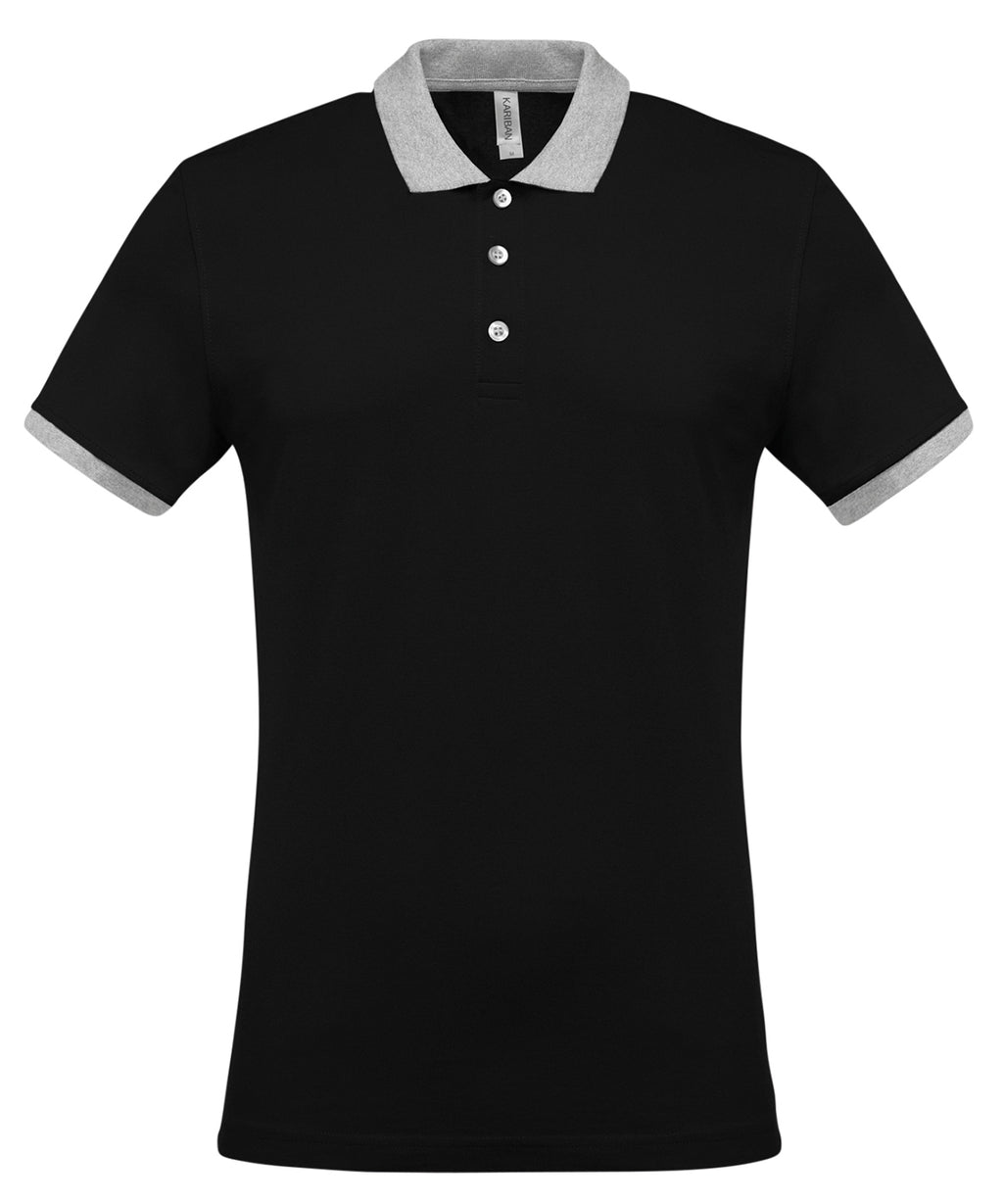 Kariban Two-tone Piqué Polo Shirt – Custom Embroidered & Printed Polo Shirts