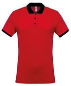 Kariban Two-tone Piqué Polo Shirt – Custom Embroidered & Printed Polo Shirts