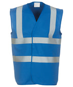 Yoko Hi-vis 2-band-and-braces Waistcoat (HVW100) Garment – Custom Embroidered & Printed Safety Vests