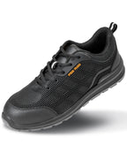 Result Workguard All-black Safety Trainer Garment – Custom Embroidered & Printed Trainers