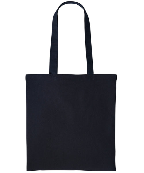 Nutshell® Cotton Shopper Long Handle Bag – Custom Embroidered & Printed Bags