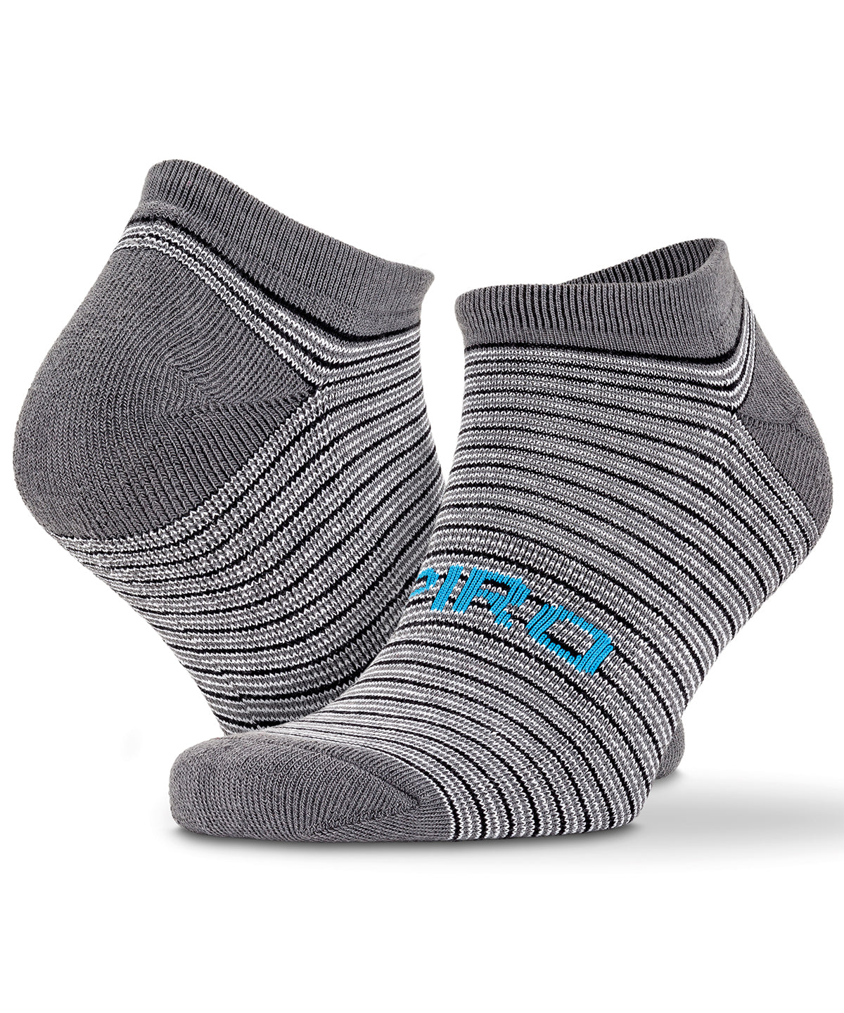 Spiro 3-pack Mixed Stripe Sneaker Socks Garment – Custom Embroidered & Printed Socks