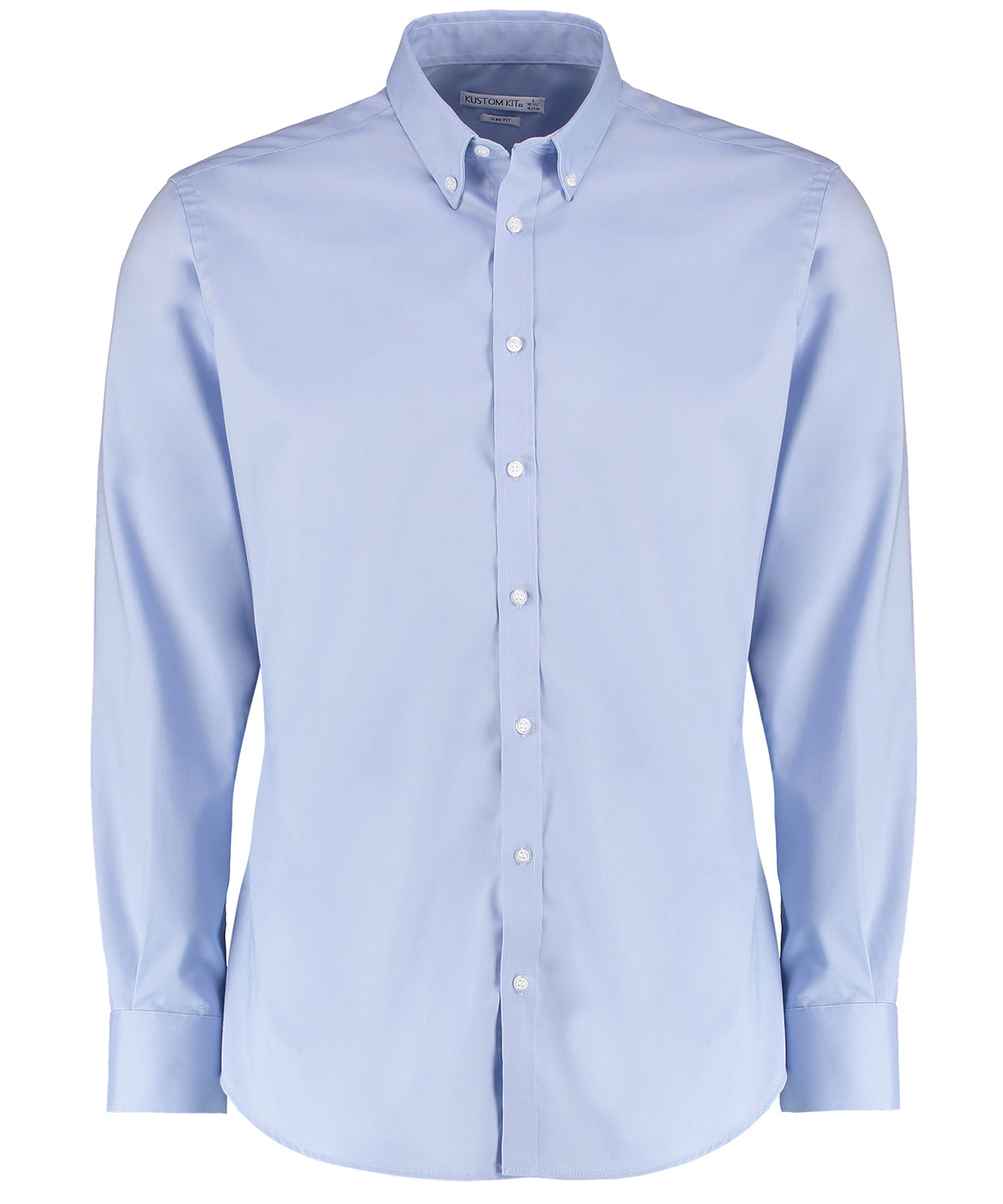 Kustom Kit Stretch Oxford Shirt Long-sleeved (slim Fit) – Custom Embroidered & Printed Shirts