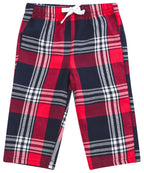 Larkwood Tartan Lounge Trousers Garment – Custom Embroidered & Printed Kids Loungewear Bottoms