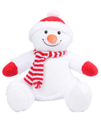 Mumbles Zippie Snowman Garment – Custom Embroidered & Printed Soft Toys