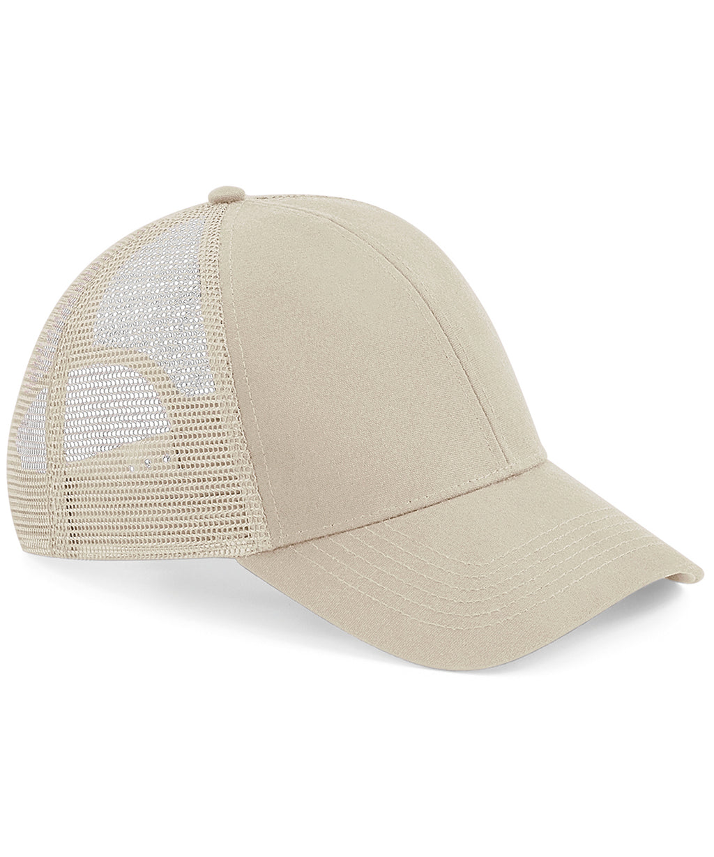 Beechfield Organic Cotton Trucker Garment – Custom Embroidered & Printed Caps