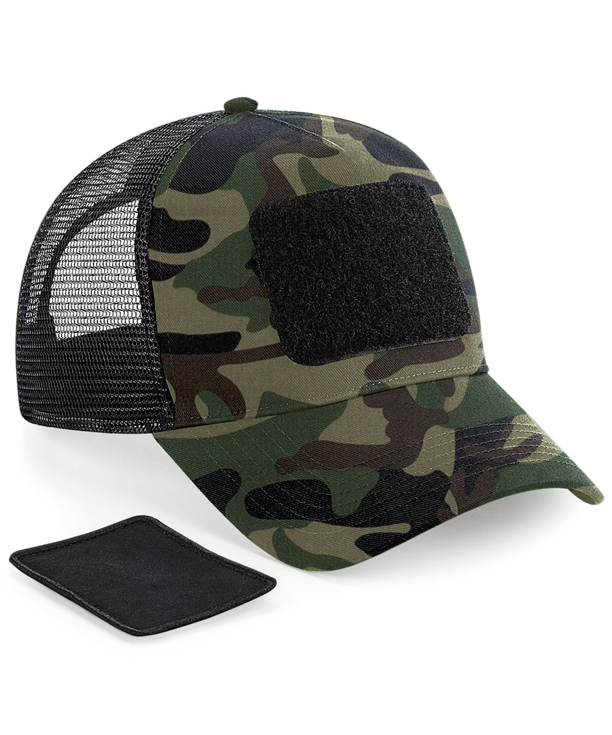 Beechfield Patch Snapback Trucker Garment – Custom Embroidered & Printed Caps