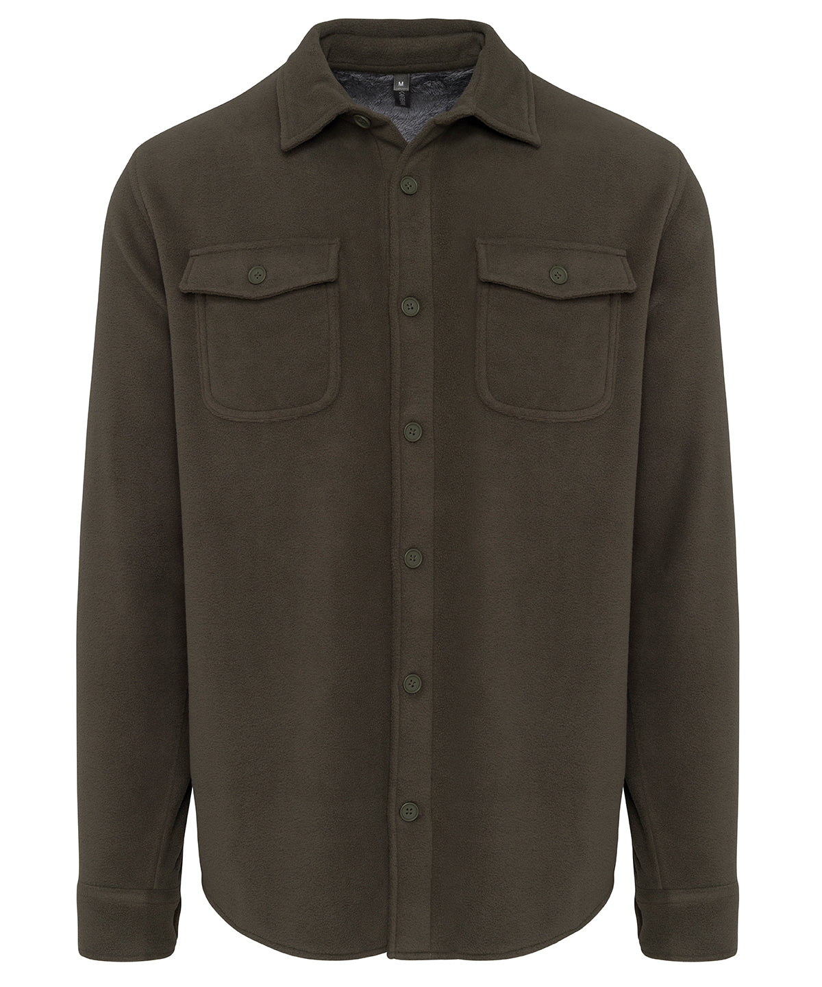 Kariban Sherpa-lined Fleece Overshirt Shirt – Custom Embroidered & Printed Shirts