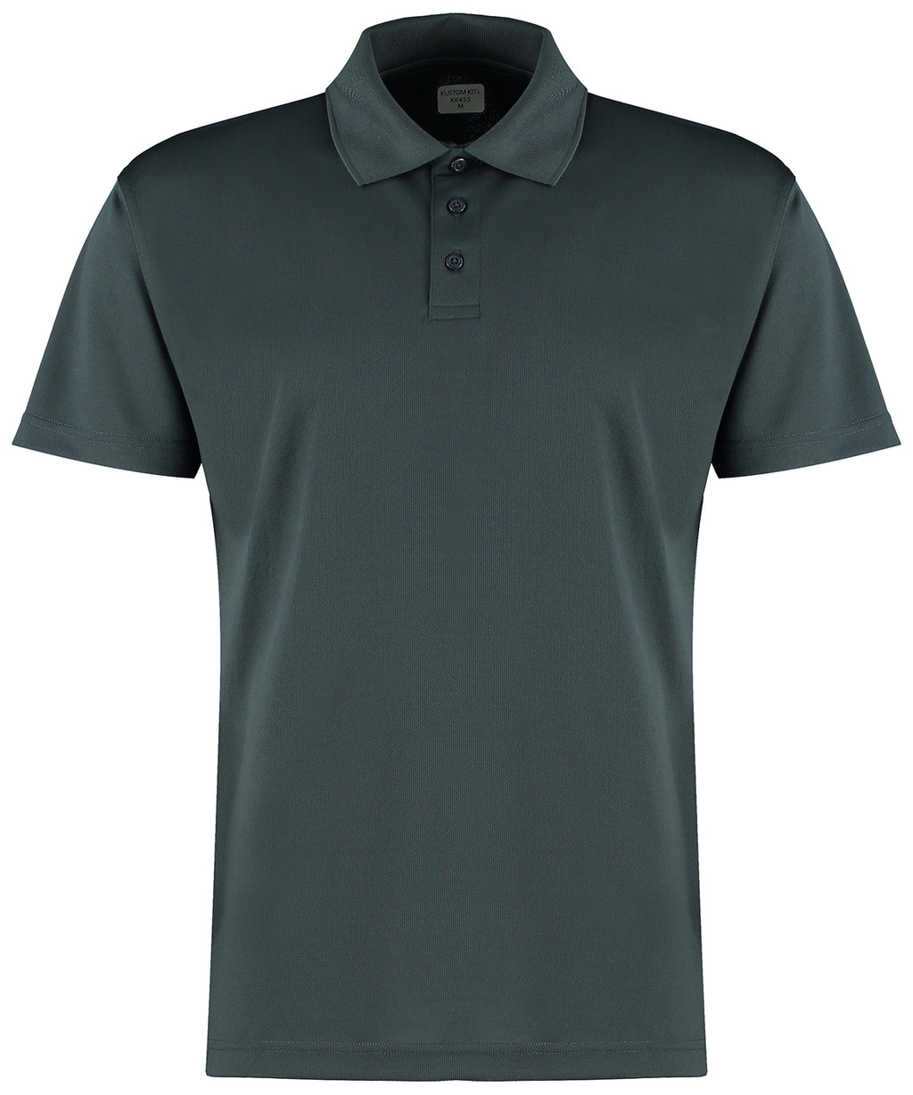 Kustom Kit Regular Fit Micro Mesh Polo with Cooltex® Plus – Custom Embroidered & Printed Polo Shirts