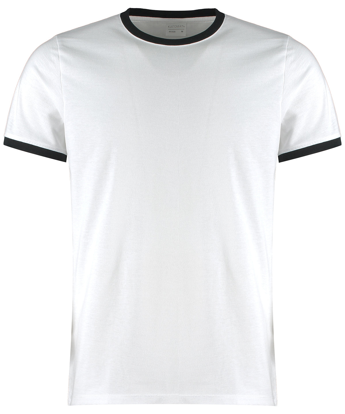 Kustom Kit Fashion Fit Ringer Tee – Custom Embroidered & Printed T-Shirts