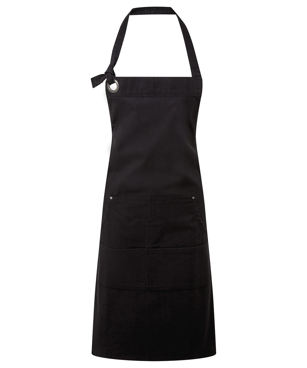 Premier Calibre Heavy Cotton Canvas Pocket Apron Garment – Custom Embroidered & Printed Aprons