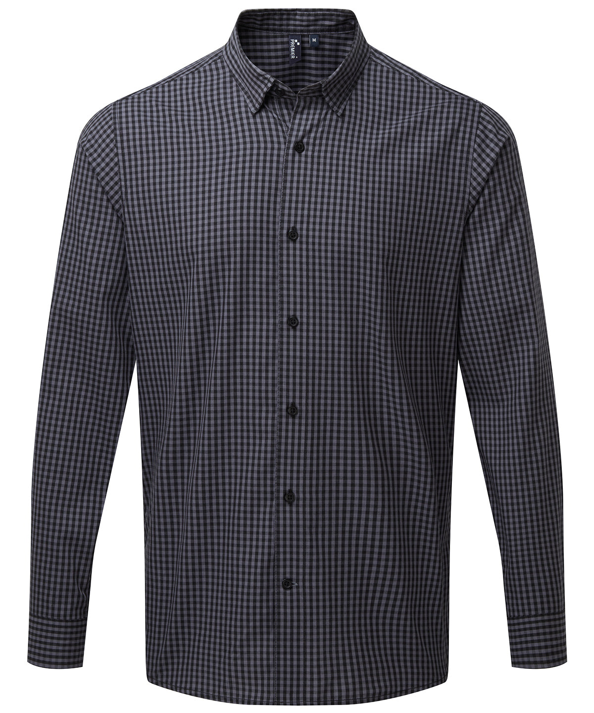 Premier Maxton Check Long Sleeve Shirt – Custom Embroidered & Printed Shirts