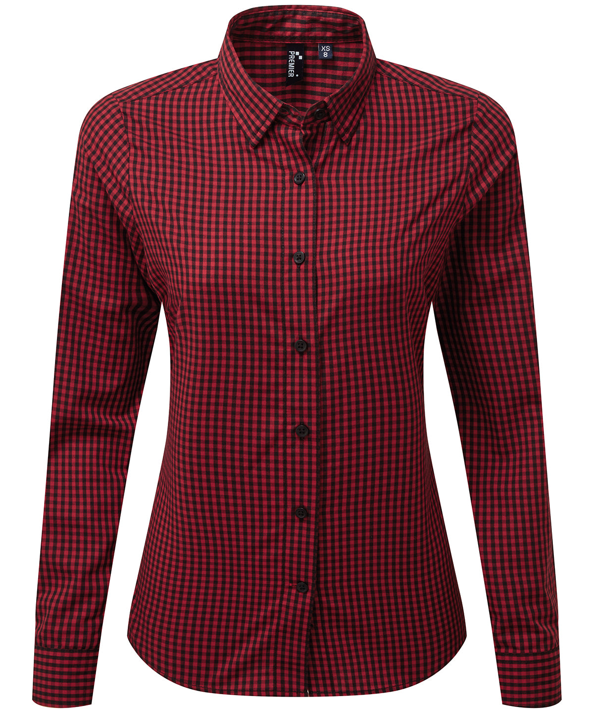 Premier Women's Maxton Check Long Sleeve Shirt – Custom Embroidered & Printed Shirts