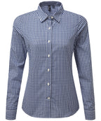 Premier Women's Maxton Check Long Sleeve Shirt – Custom Embroidered & Printed Shirts