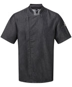 Premier Chef's Zip-close Short Sleeve Jacket Garment – Custom Embroidered & Printed Chef Jackets