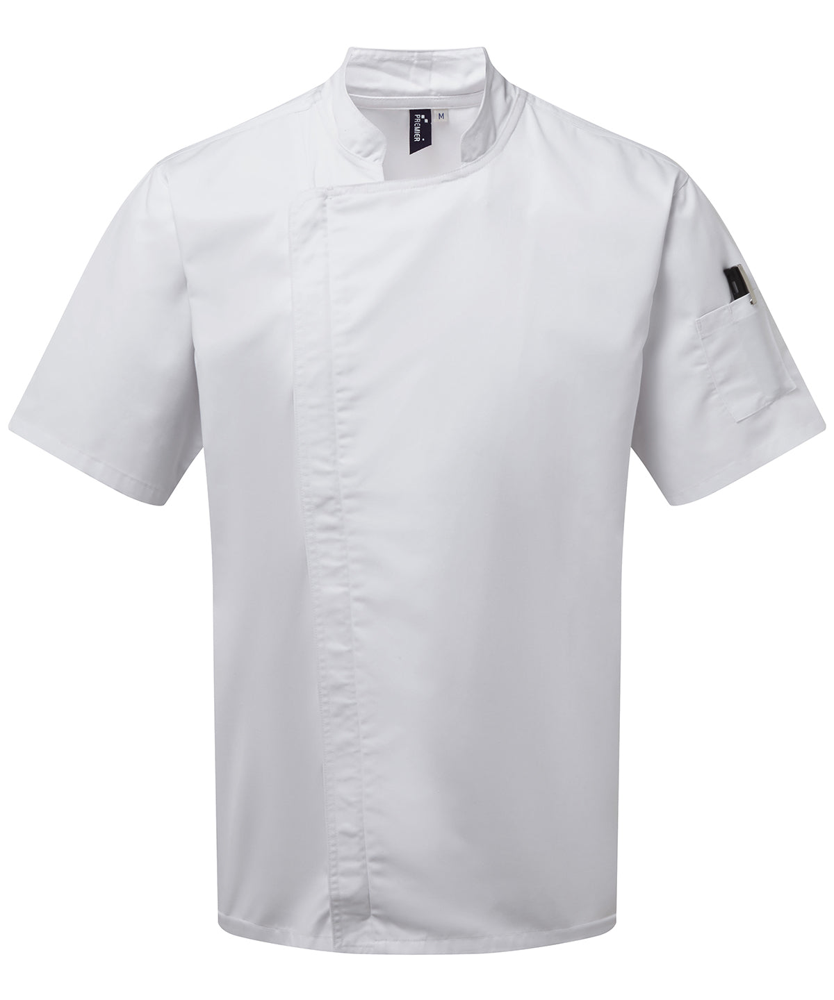 Premier Chef's Zip-close Short Sleeve Jacket Garment – Custom Embroidered & Printed Chef Jackets