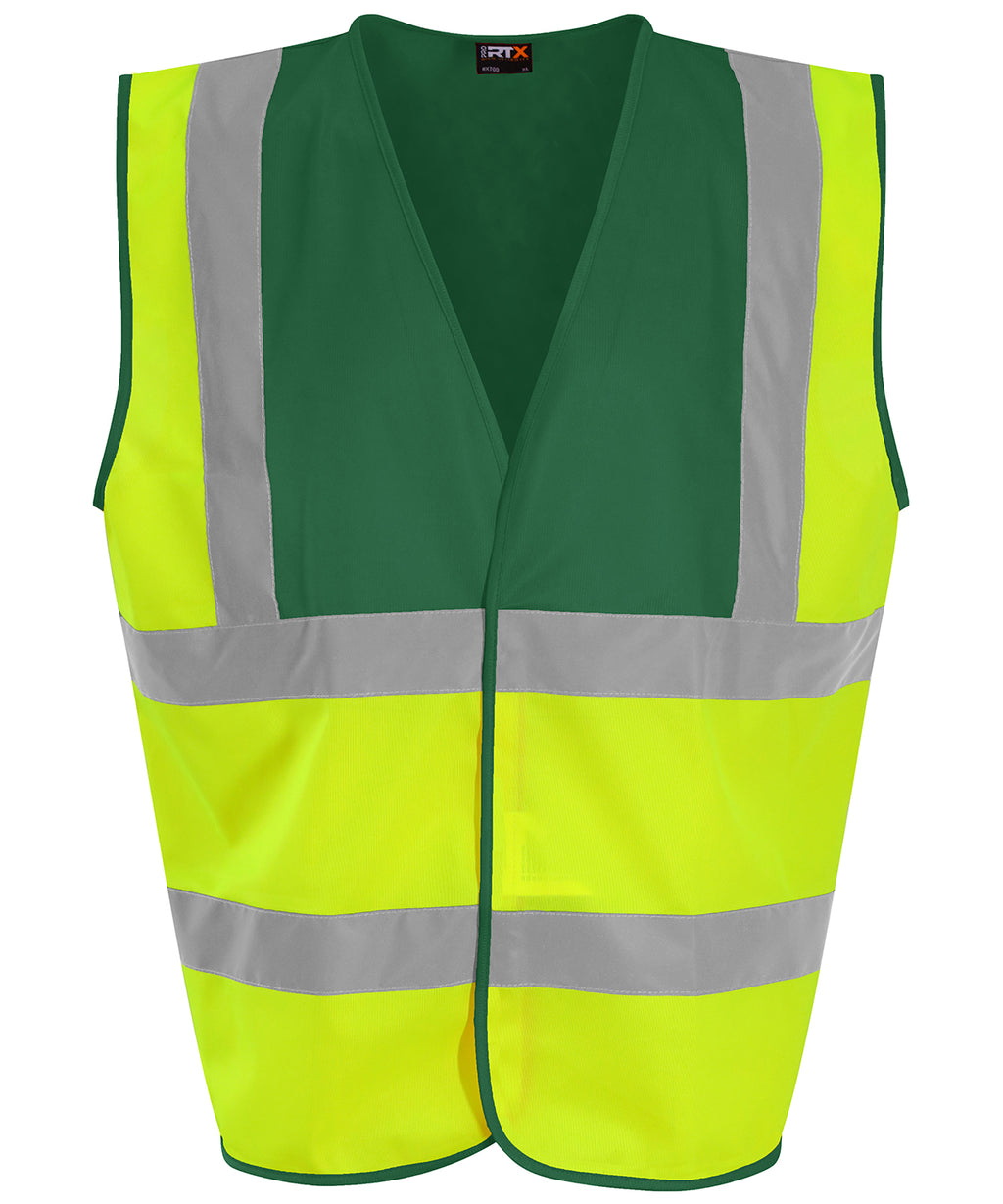 ProRTX High Visibility Waistcoat Garment – Custom Embroidered & Printed Safety Vests