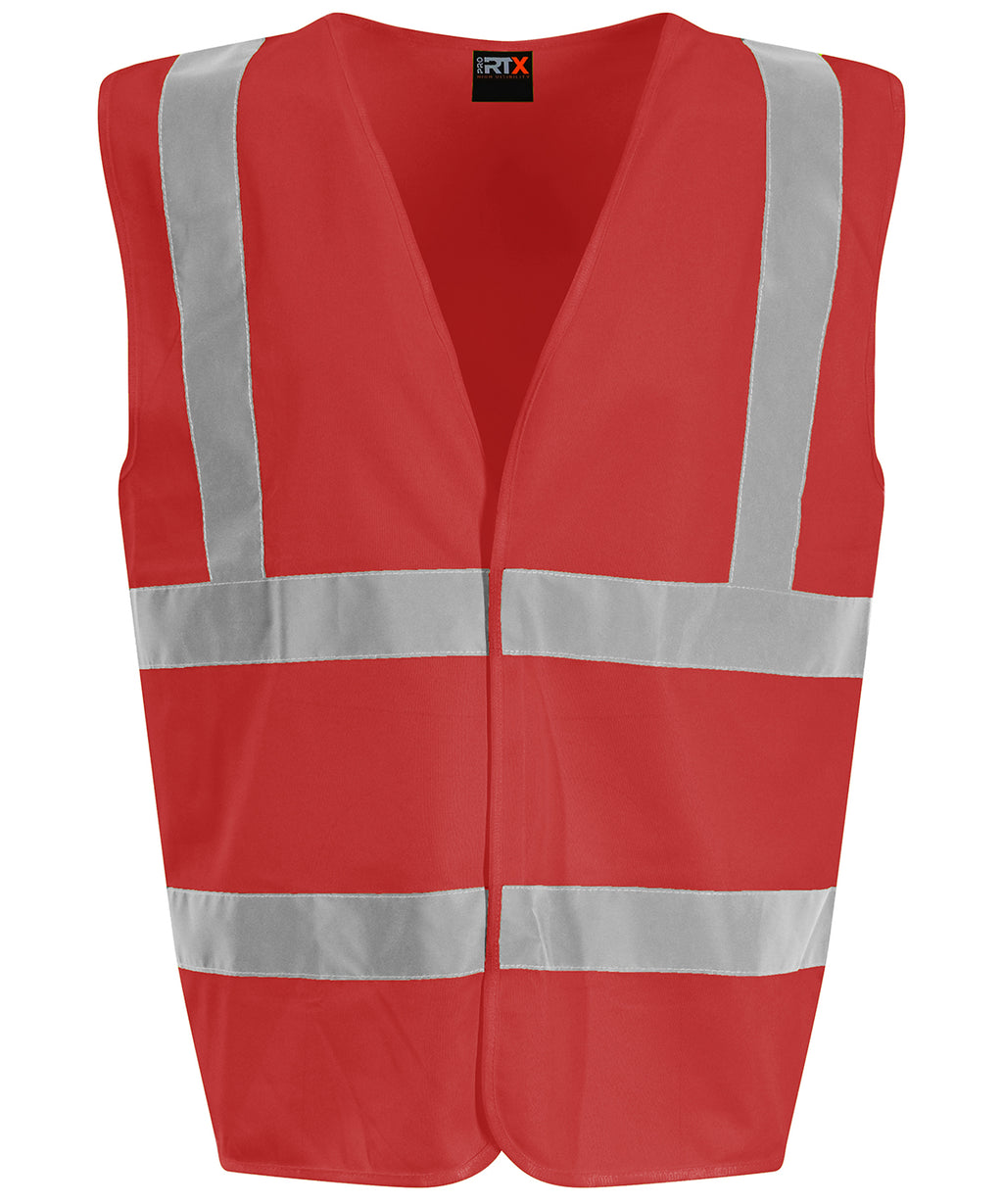 ProRTX High Visibility Waistcoat Garment – Custom Embroidered & Printed Safety Vests