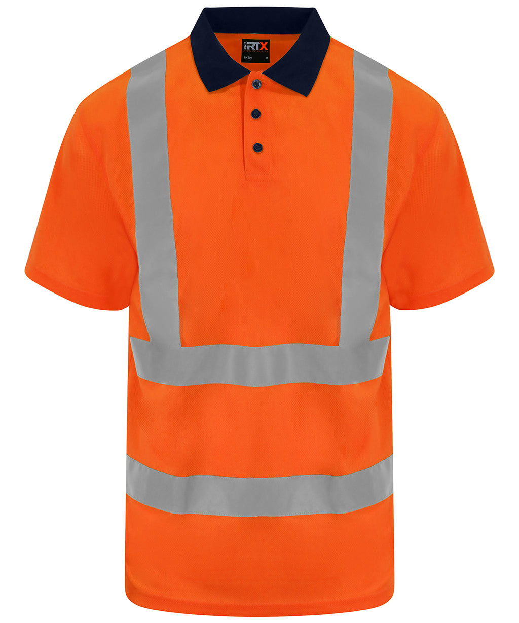 ProRTX High Visibility High Visibility Polo Shirt – Custom Embroidered & Printed Polo Shirts