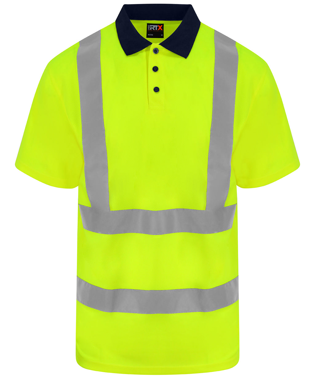 ProRTX High Visibility High Visibility Polo Shirt – Custom Embroidered & Printed Polo Shirts