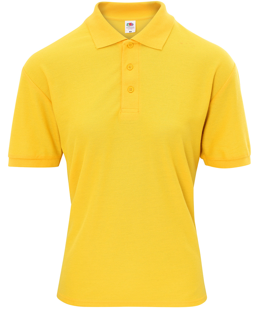 Fruit of the Loom Kids 65/35 Piqué Polo Shirt – Custom Embroidered & Printed Polo Shirts