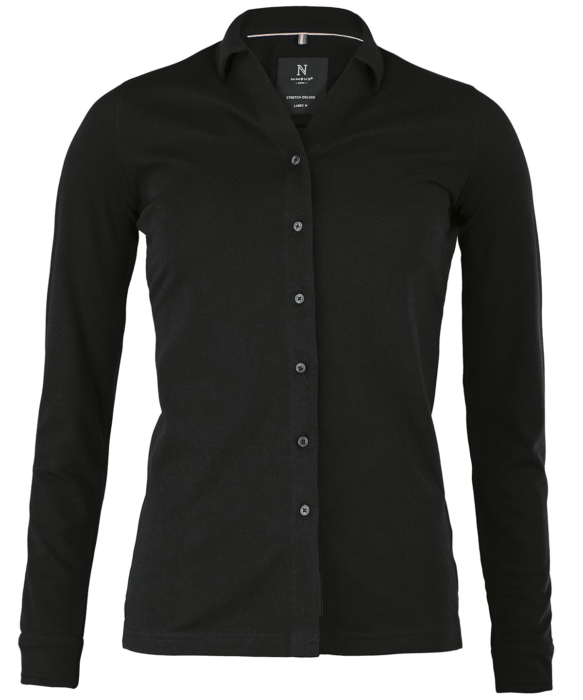 Nimbus Women’s Kingston – Stretch Deluxe Piqué Shirt – Custom Embroidered & Printed Shirts