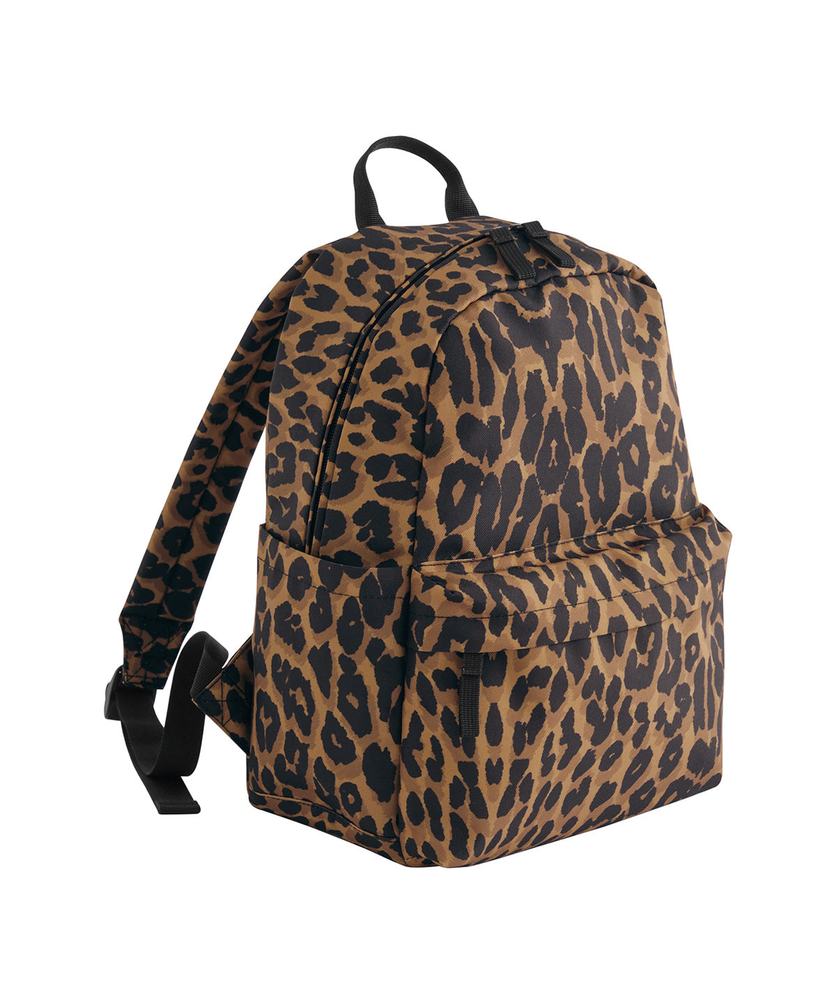 Bagbase Leopard Print Mini Backpack Bag – Custom Embroidered & Printed Bags