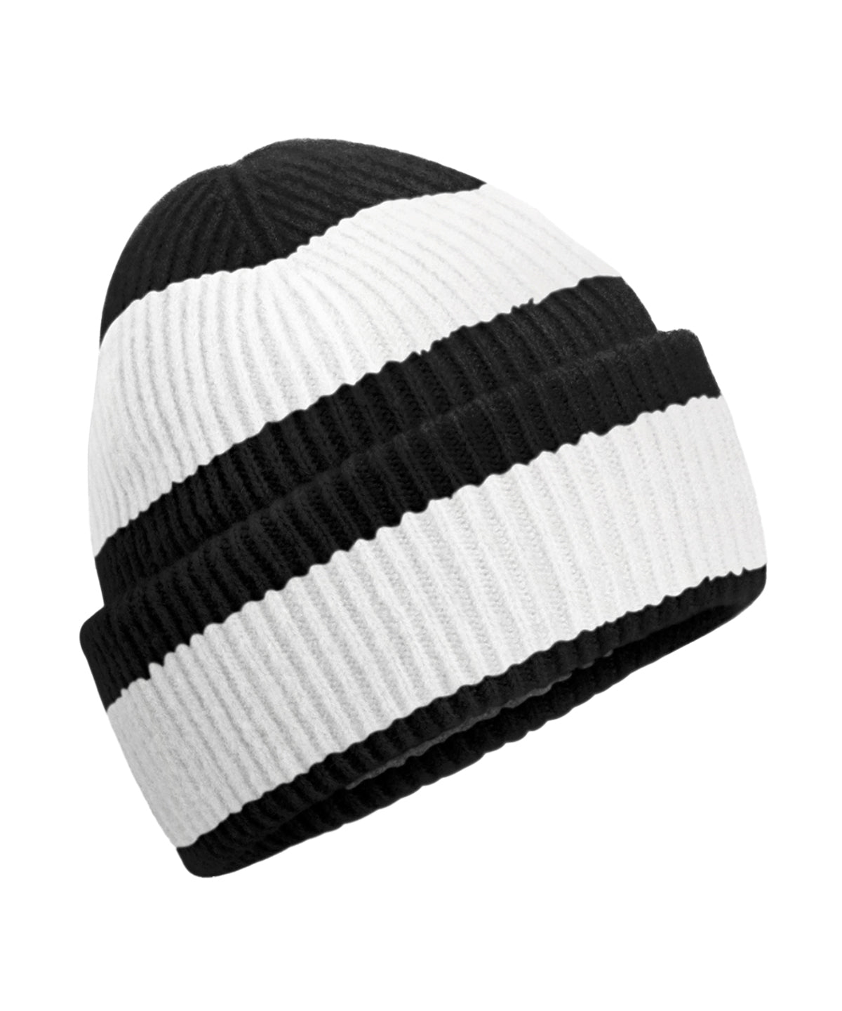 Beechfield Colour Block Beanie Garment – Custom Embroidered & Printed Beanies