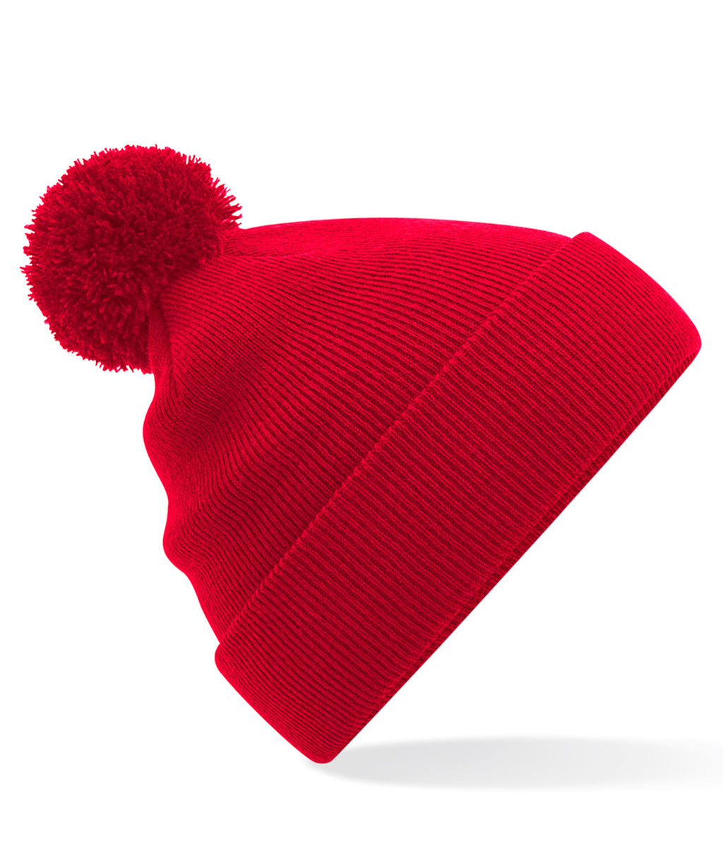 Beechfield Junior Original Pom Pom Beanie Garment – Custom Embroidered & Printed Kids Beanies