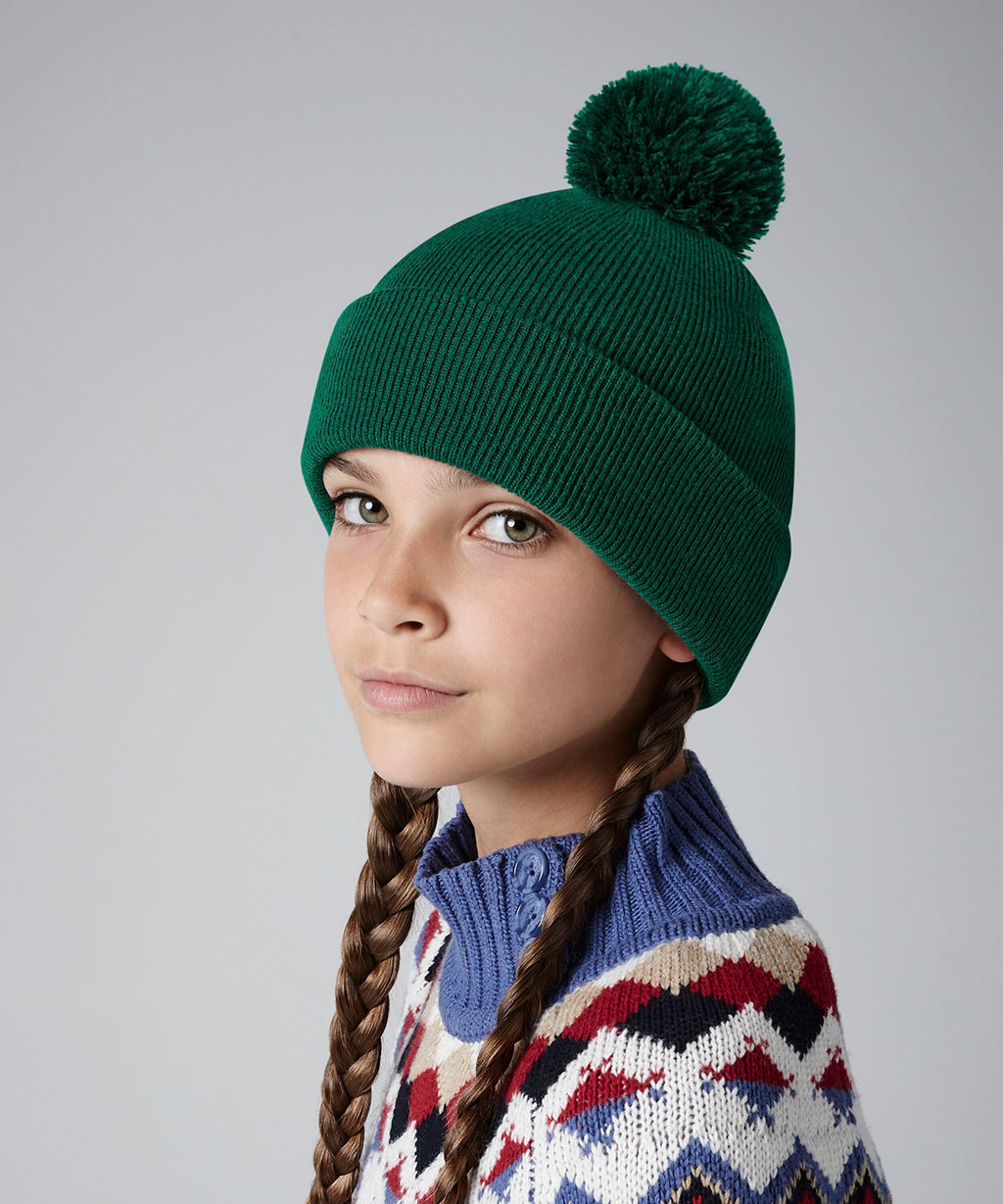 Beechfield Junior Original Pom Pom Beanie Garment