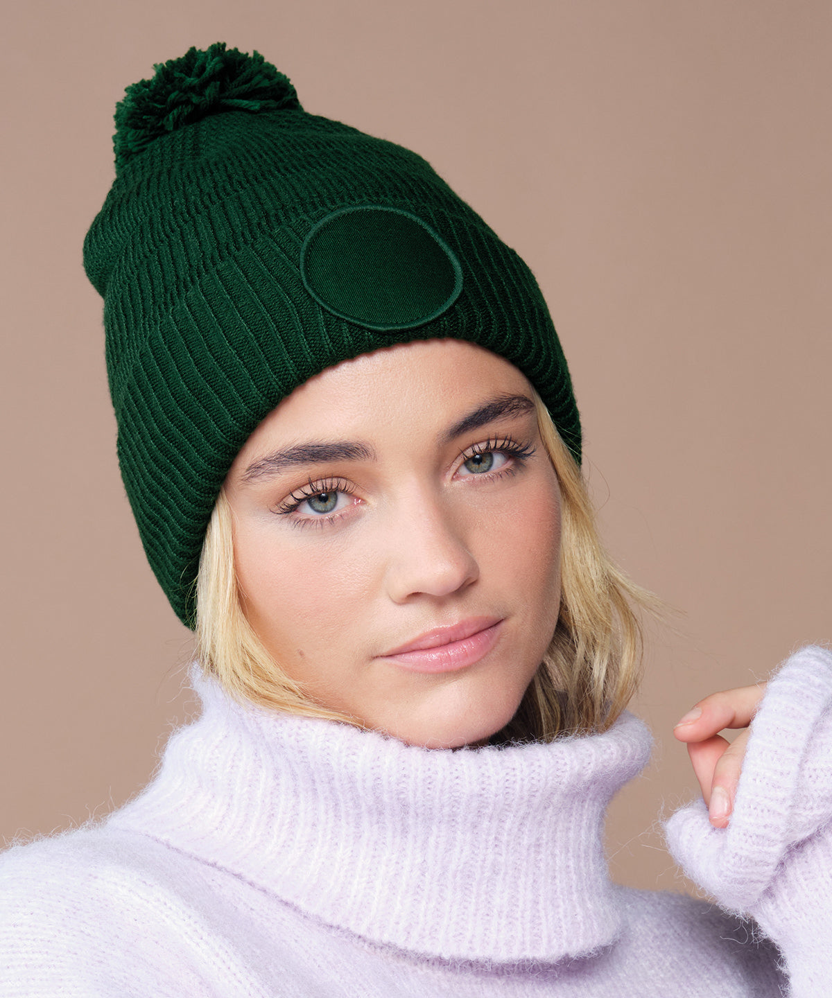Beechfield Fan Patch Beanie Garment