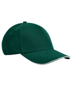 Beechfield EarthAware® Classic Organic Cotton 5-panel Cap – Sandwich Peak Garment – Custom Embroidered & Printed Caps