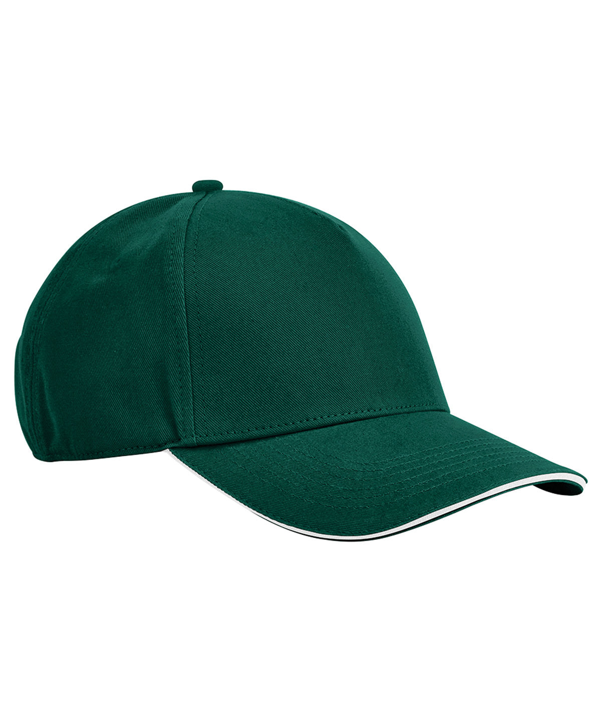 Beechfield EarthAware® Classic Organic Cotton 5-panel Cap – Sandwich Peak Garment – Custom Embroidered & Printed Caps