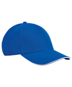 Beechfield EarthAware® Classic Organic Cotton 5-panel Cap – Sandwich Peak Garment – Custom Embroidered & Printed Caps
