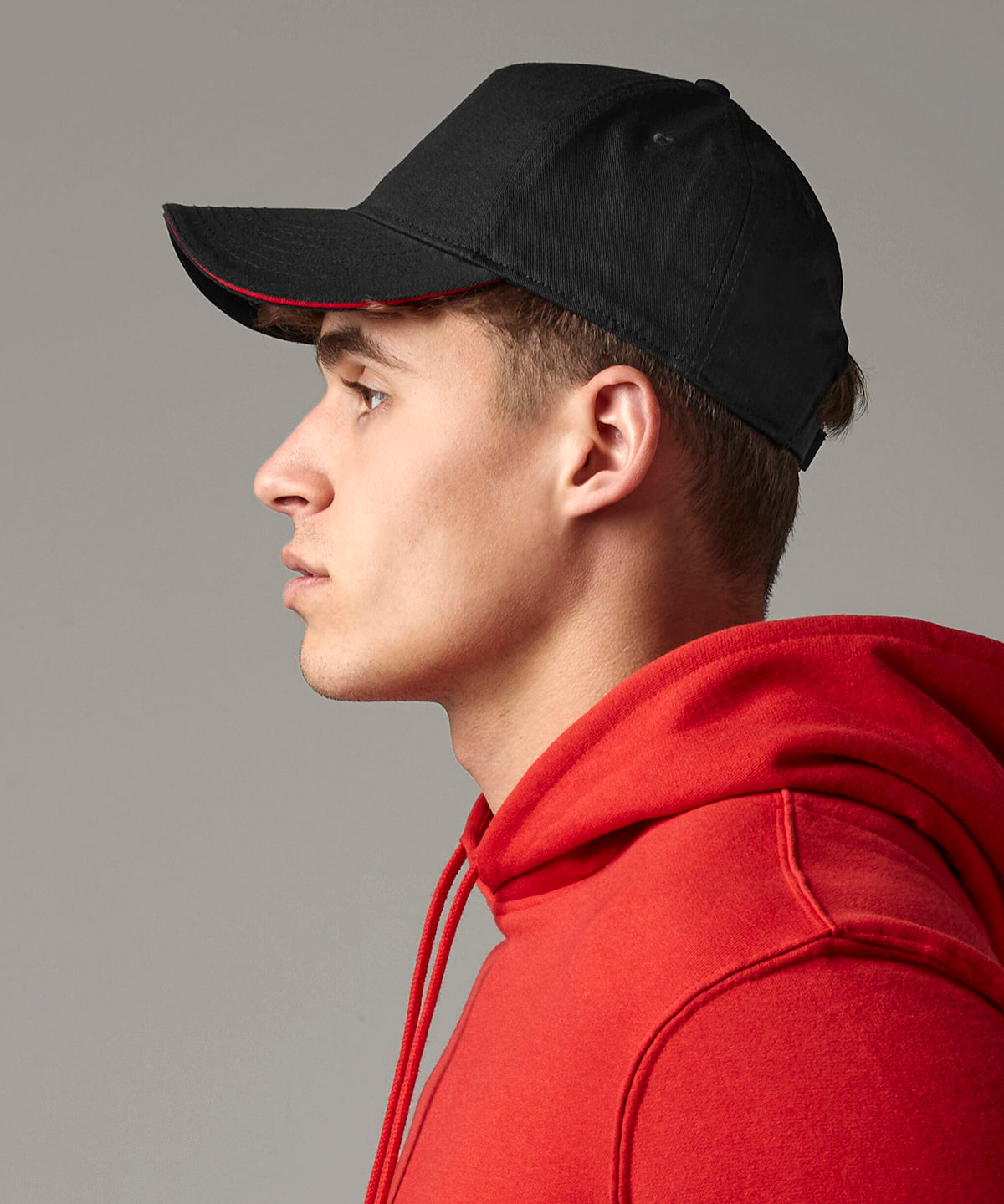 Beechfield EarthAware® Classic Organic Cotton 5-panel Cap – Sandwich Peak Garment
