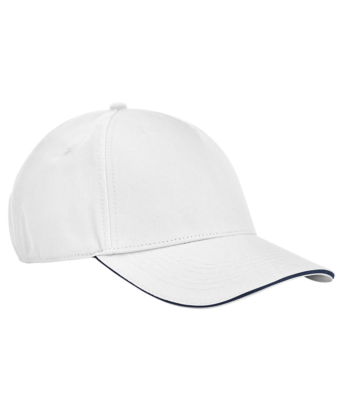 Beechfield EarthAware® Classic Organic Cotton 5-panel Cap – Sandwich Peak Garment – Custom Embroidered & Printed Caps