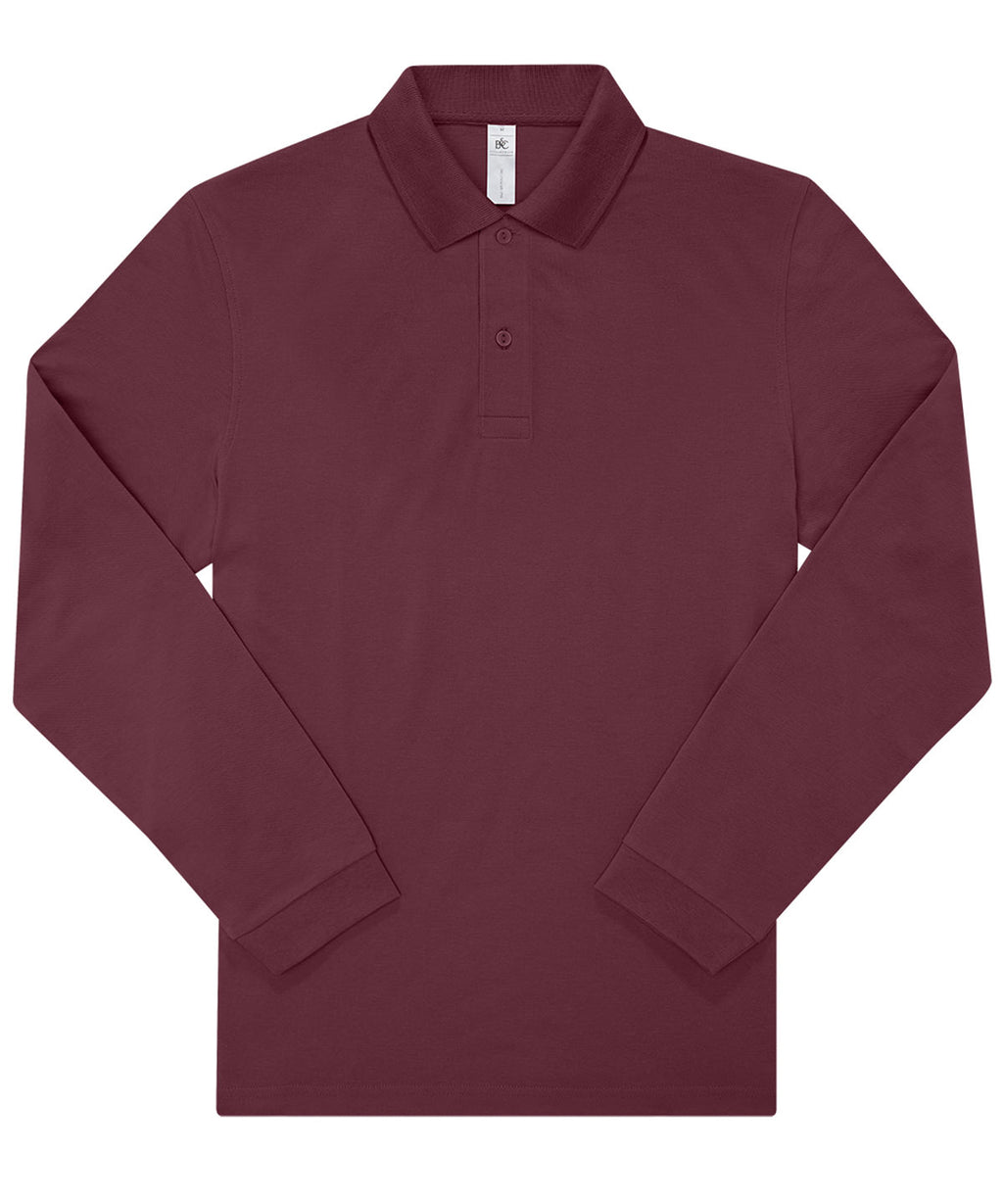 B&C Collection B&C My Polo 180 LSL – Custom Embroidered & Printed Polo Shirts