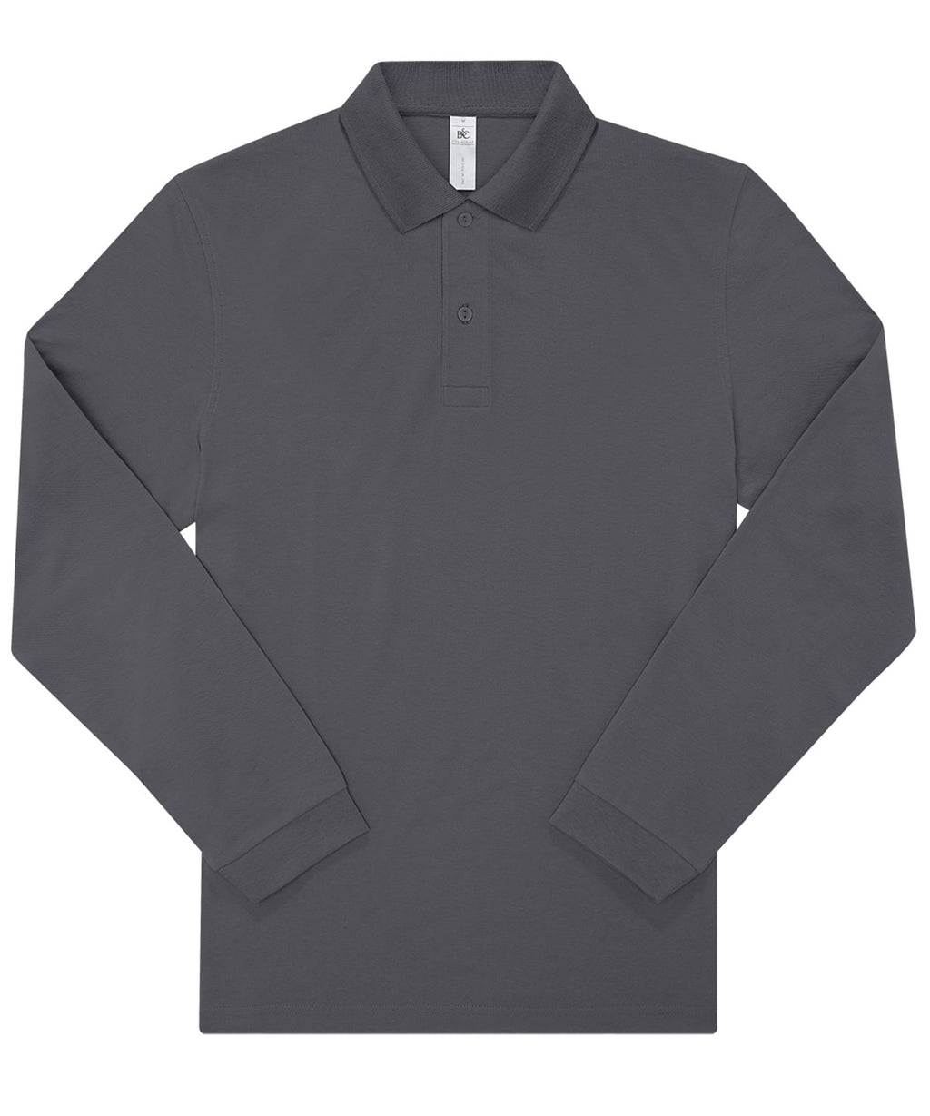 B&C Collection B&C My Polo 180 LSL – Custom Embroidered & Printed Polo Shirts