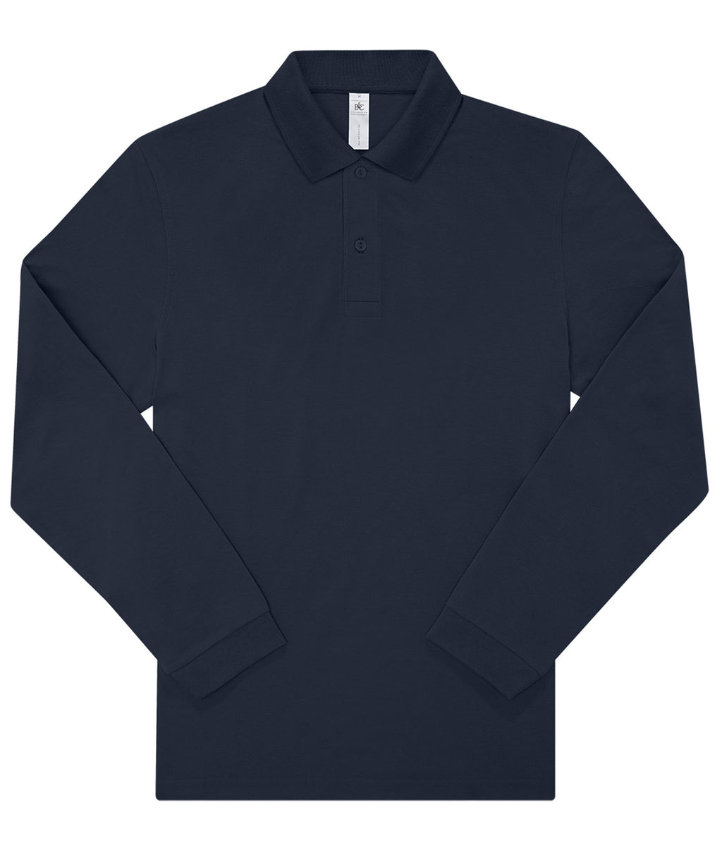 B&C Collection B&C My Polo 180 LSL – Custom Embroidered & Printed Polo Shirts