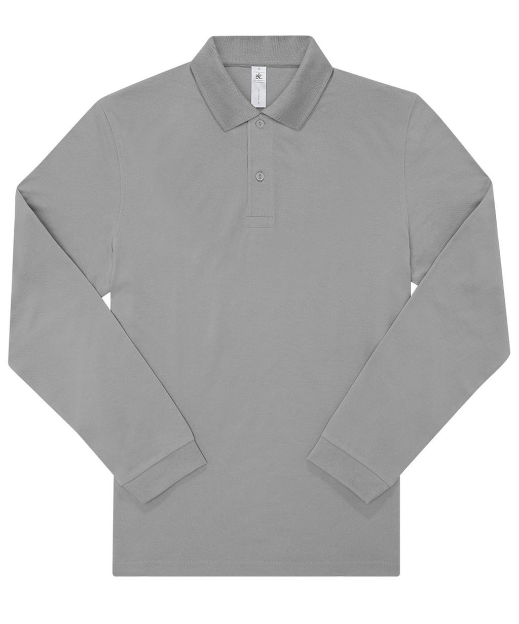 B&C Collection B&C My Polo 180 LSL – Custom Embroidered & Printed Polo Shirts