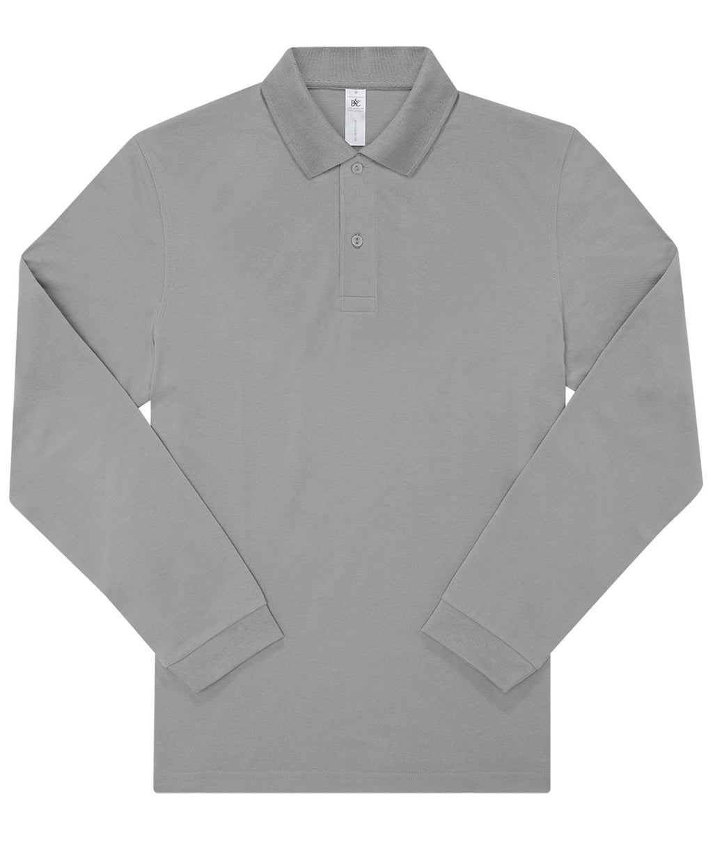 B&C Collection B&C My Polo 210 LSL – Custom Embroidered & Printed Polo Shirts