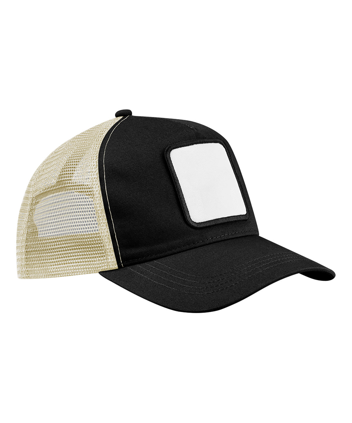 Beechfield Appliqué Patch 5-panel Trucker Garment – Custom Embroidered & Printed Caps