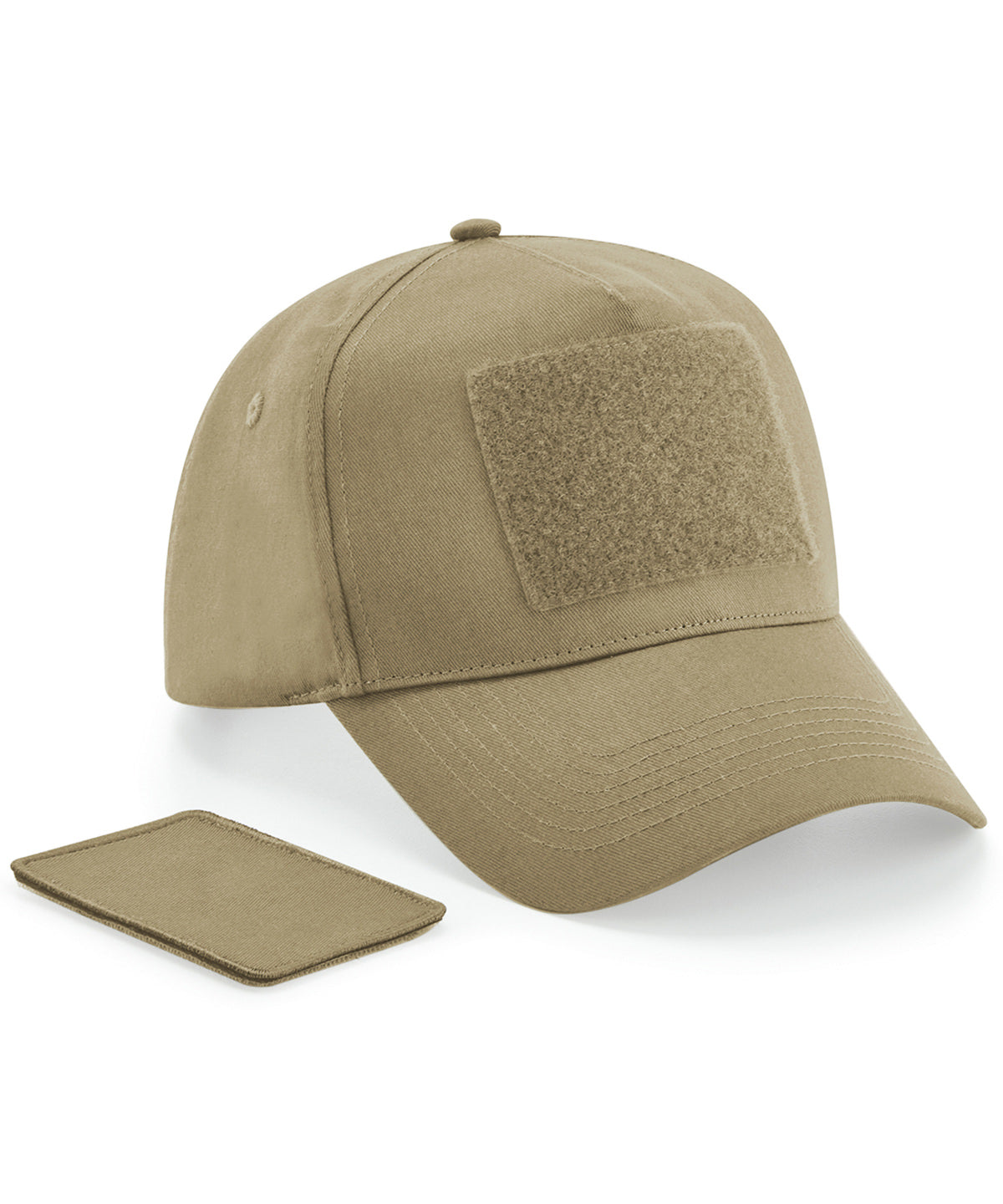 Beechfield Removable Patch 5-panel Cap Garment – Custom Embroidered & Printed Caps